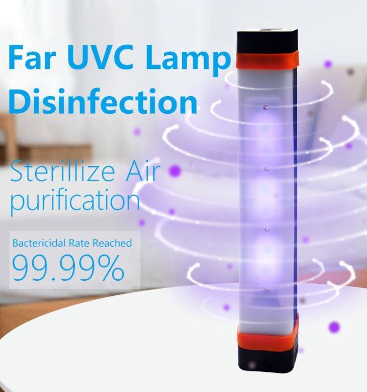 4W Non Toxic Harmless FFP2 N95 Face Mask Uvc Led Sterilizer Lamp