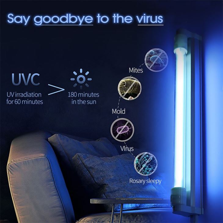 Air Purification Germicidal Lamp UV Sterilizer Lamp Far UV Light