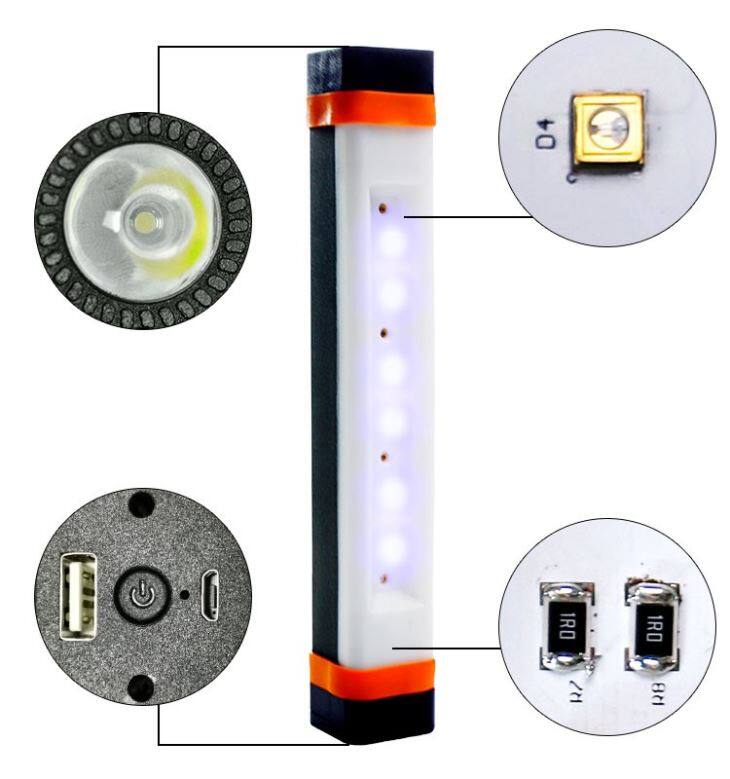 FFP2 N95 Face Mask Room Air Purifier Uv Disinfection Light