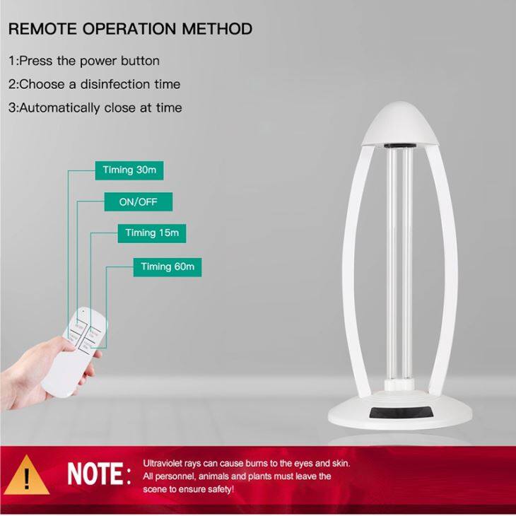 Home Hospital Uvc Led Ozone Ultraviolet Germicidal Lamp