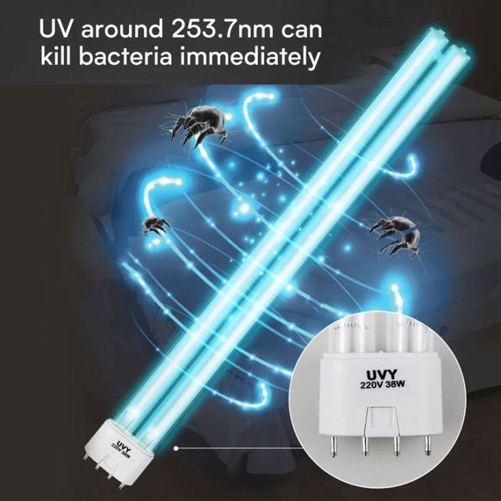 Room UV Light Sanitizer With Ozone Home Disinfection UVC Light