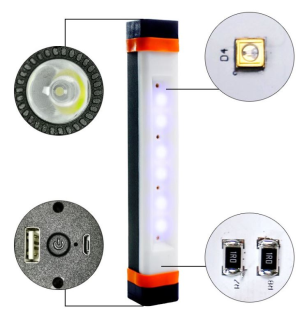 Home Hospital Air Purification Uv Germicidal Sterilizing Lamp