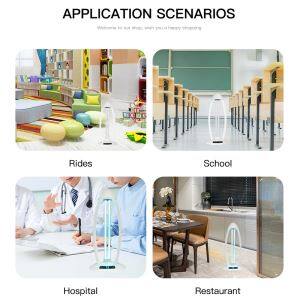 N95 FFP2 Office Hotel Disinfection Lamp Uv Light Sterilizer