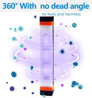 Non Toxic Harmless School Household Uvc Led Lamp Sterilization