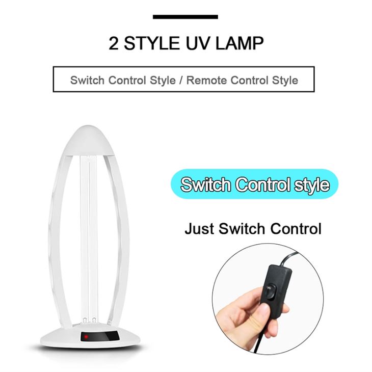 Wireless UV Sterilizer Lamp Air Purification Germicidal UV Light