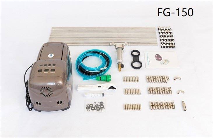 1000PSI Misting Water Pump Fogging Machine High Pressure Misting Cooling System