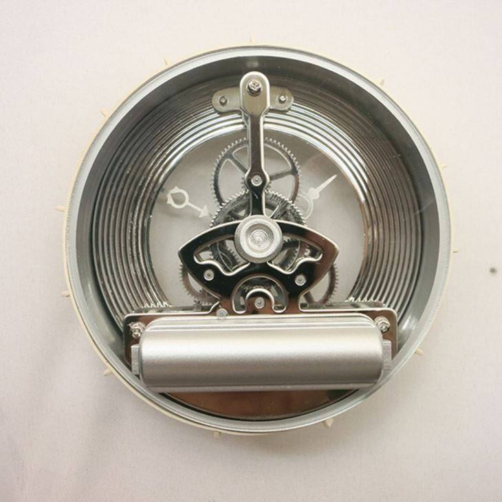 97mm Metal Sliver Skeleton Clock Insert