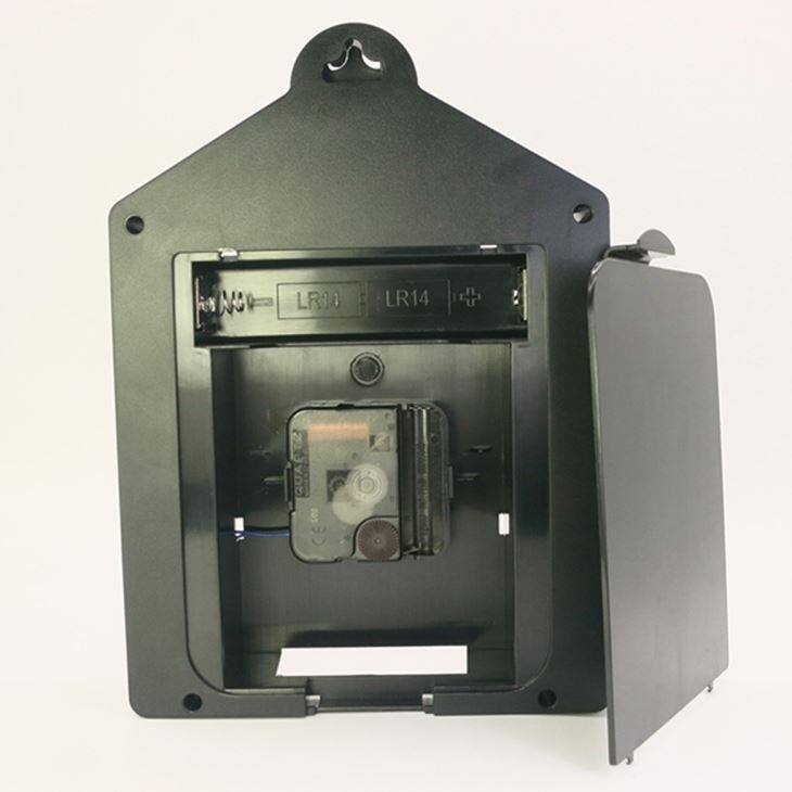 Black Cuckoo Wall Clock Movement