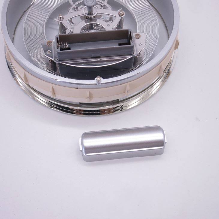 Diameter 149mm Silver Skeleton Wall Clock Insert