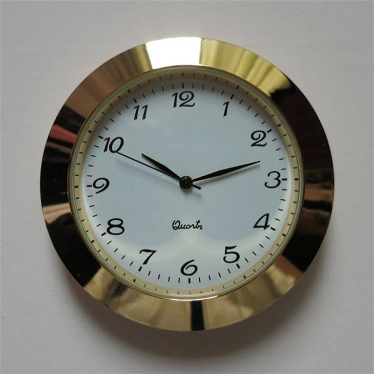 Inserció de rellotge de marc daurat de mida de luxe de bricolatge de 50 mm