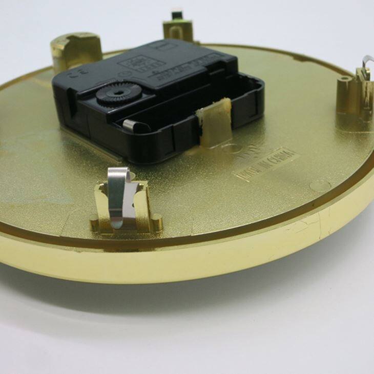 Size 160mm Gold Frame Wall Clock Insert