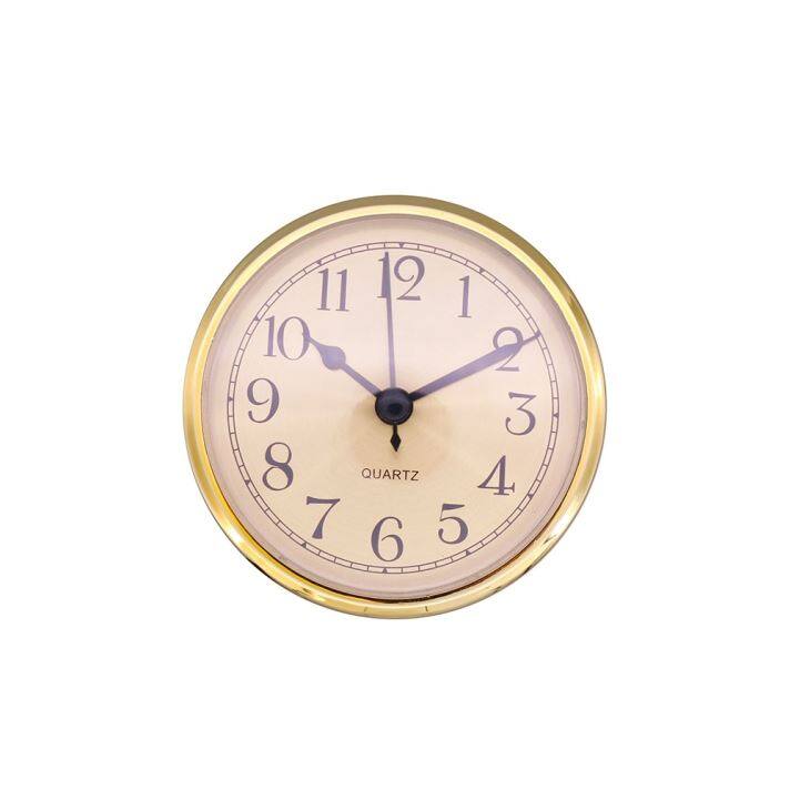 Size 90mm All Gold Wall Clock Insert