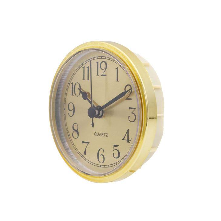 Size 90mm All Gold Wall Clock Insert