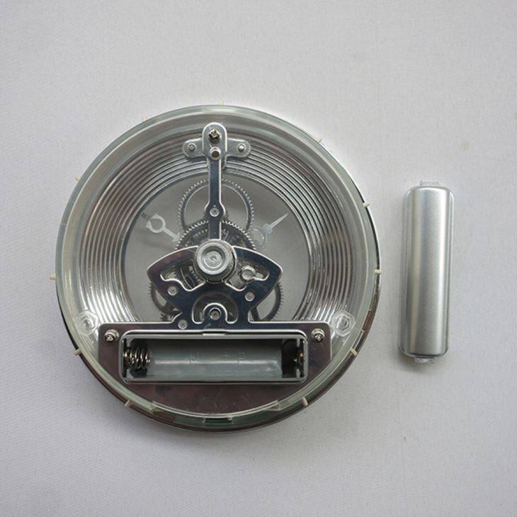 103mm Metal Sliver Skeleton Clock Insert