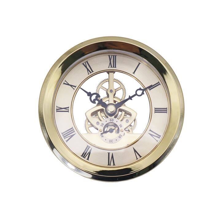 103mm Metal Sliver Skeleton Clock Insert