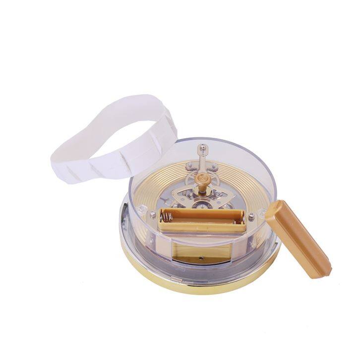 103mm Metal Sliver Skeleton Clock Insert