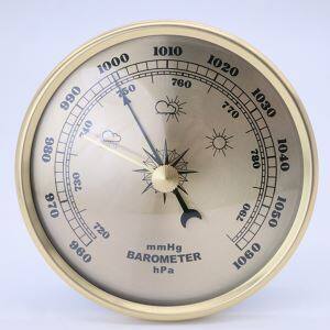 Durchmesser 90 mm Gold Arabisches Barometer