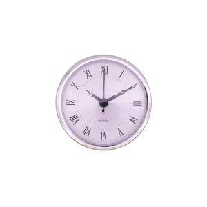 קוטר 90 מ"מ כסף רומן קיר שעון להוסיף