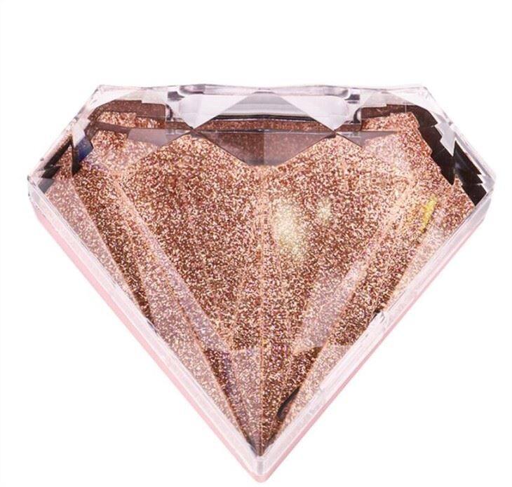 ROSE GOLD COLOR EYELASHES PACKING