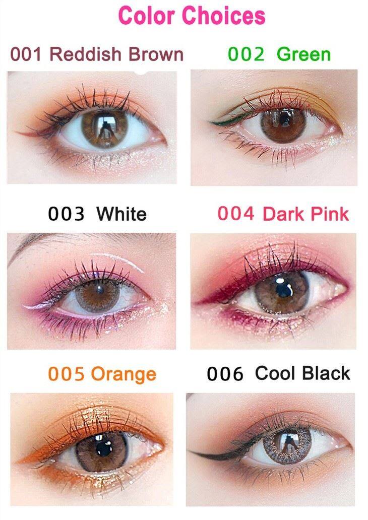 Color choices 001-006