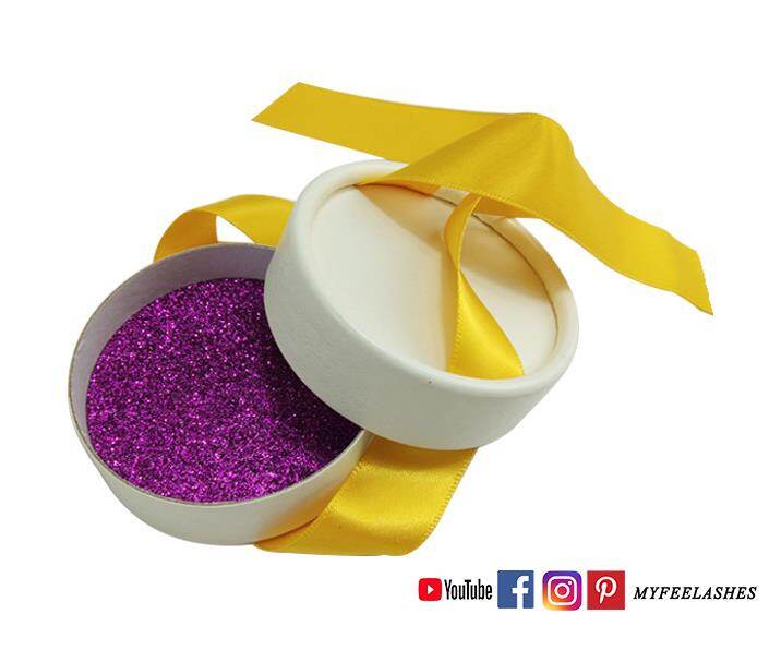 false eyelashes packing box round shape