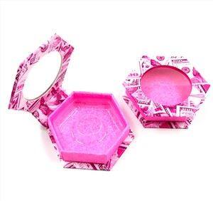 প্রাইভেট লেবেল হেক্সাগন আইল্যাশ বক্সস