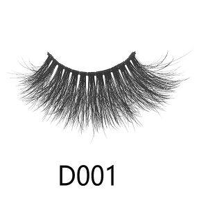 Hágæða gervimink augnhár 25mm