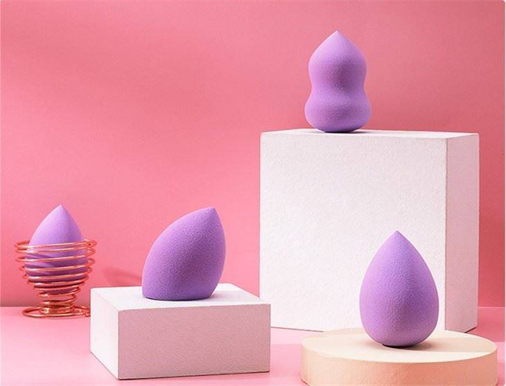 purple color sponges