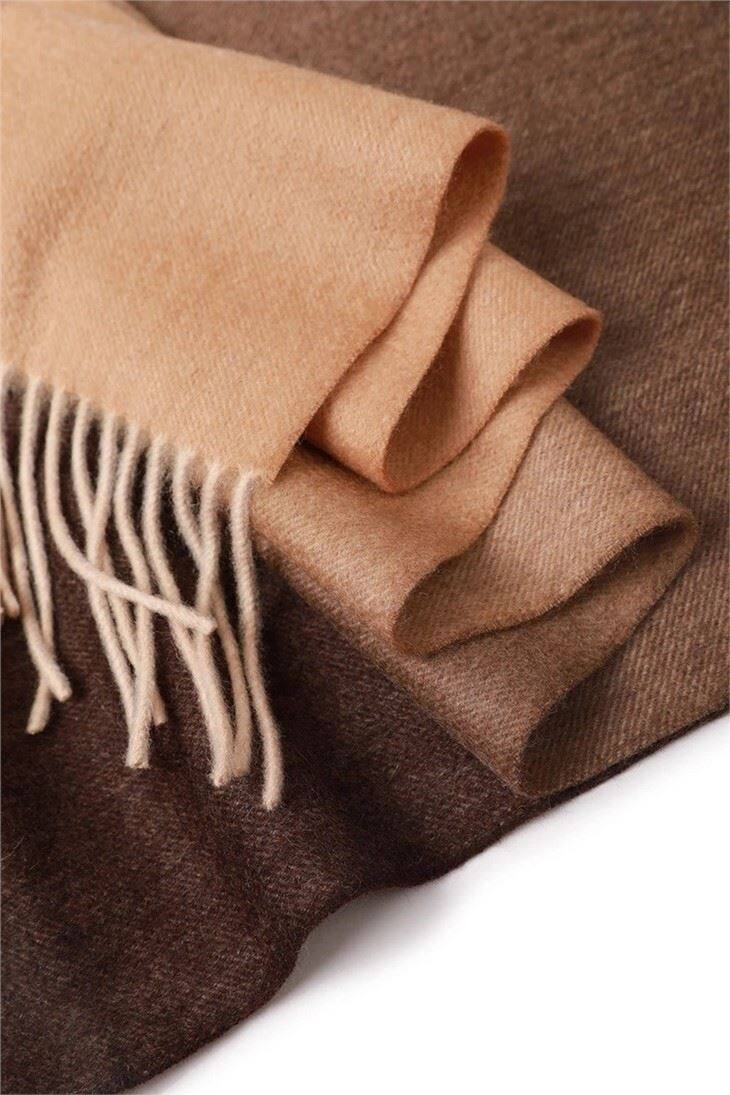 100% Cashmere Double Side Scarf