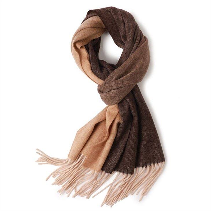100% Cashmere Double Side Scarf