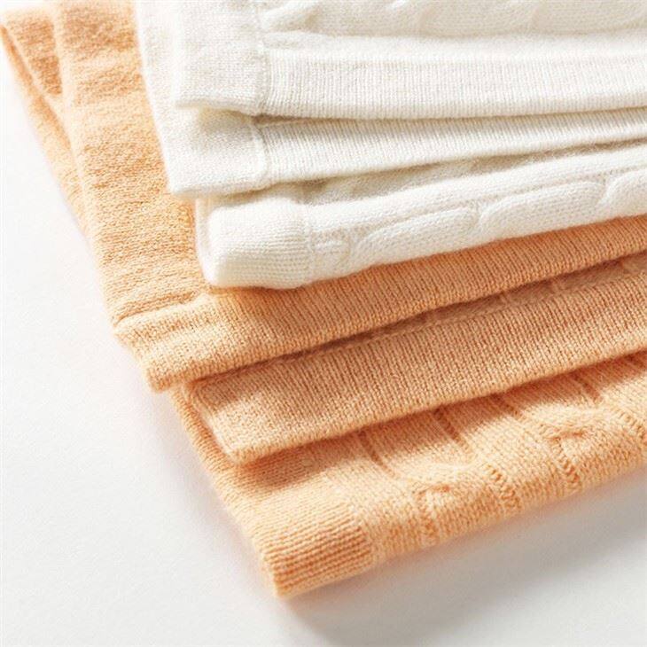 100%Cashmere Soft Baby Knitted Blankets