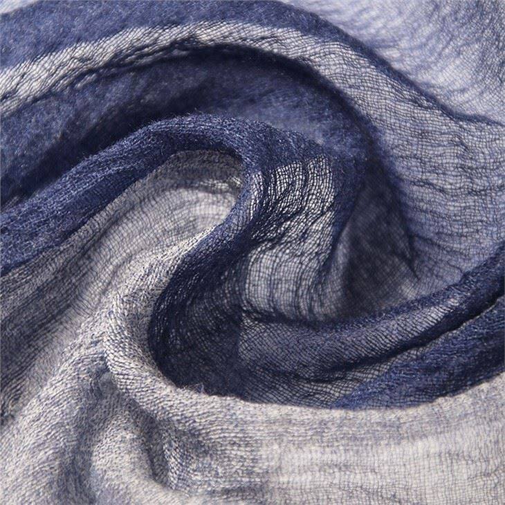 Artistic Checked Print Worsted Cashmere Scarf