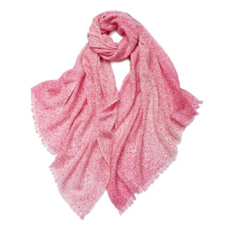 Autumn Thin Spray Printing Scarf