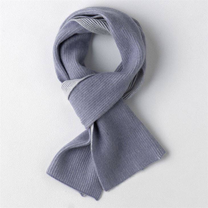 Dwustronny szalik z kaszmiru