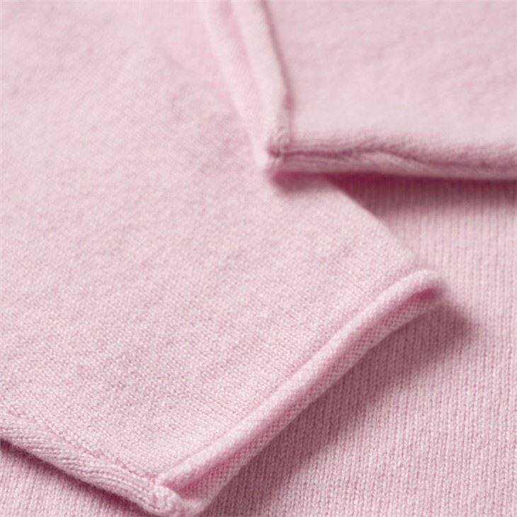 Baby Cashmere Hoodies Solid Color Sweater