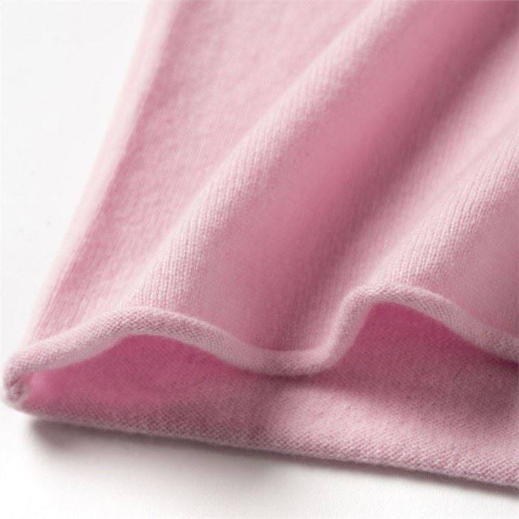 Baby Cashmere Hoodies Solid Color Sweater