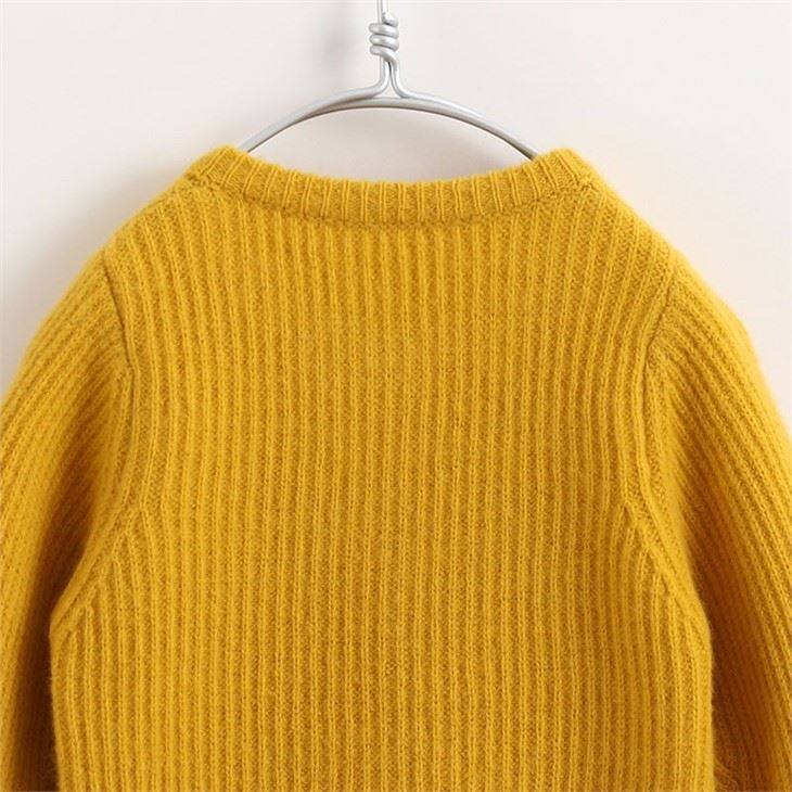 Baby Long Sleeve Knitted Cardigan Cashmere Sweater