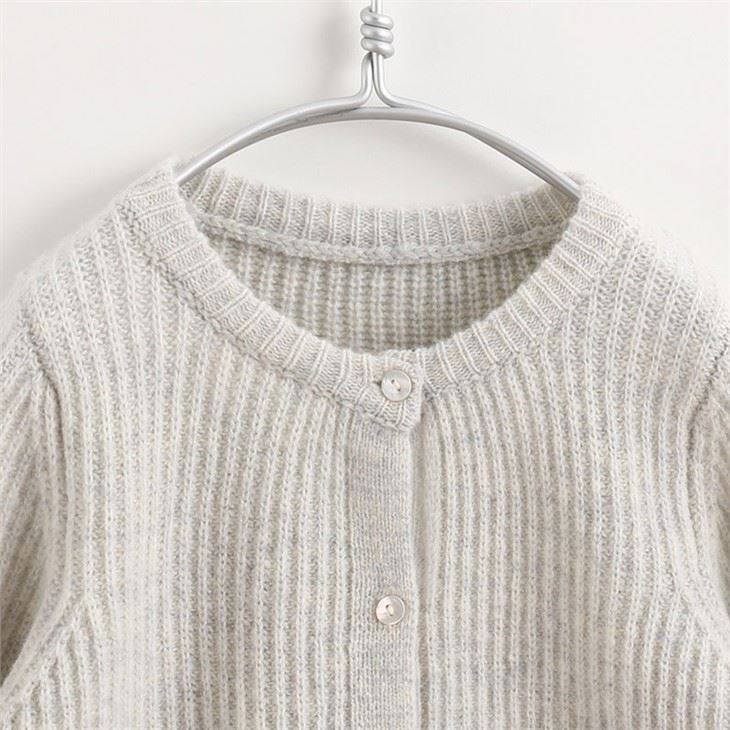 Baby Long Sleeve Knitted Cardigan Cashmere Sweater