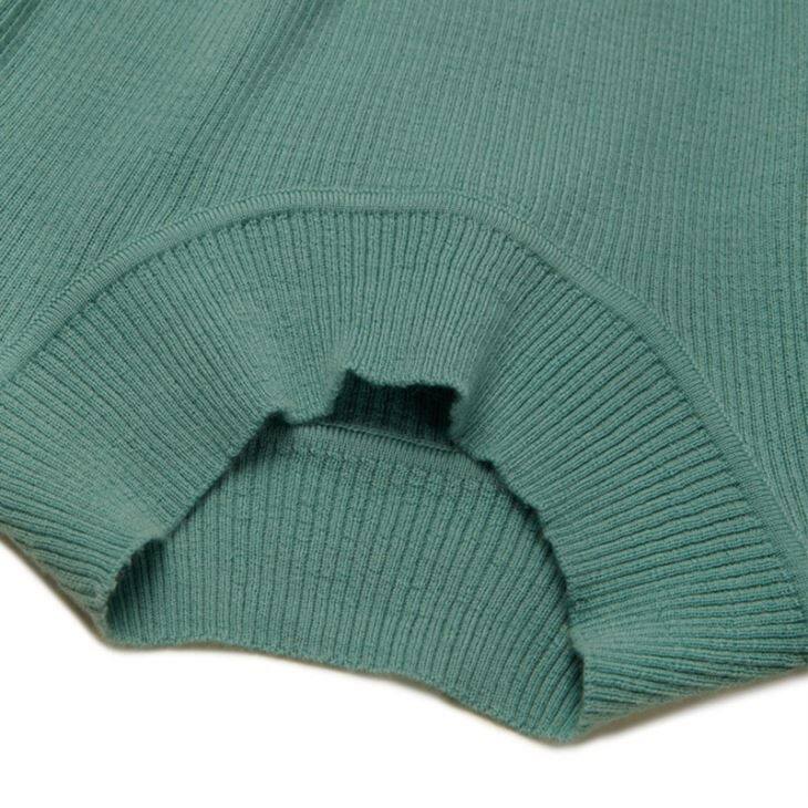 Cashmere Crew Neck Half Sleeve Sweater