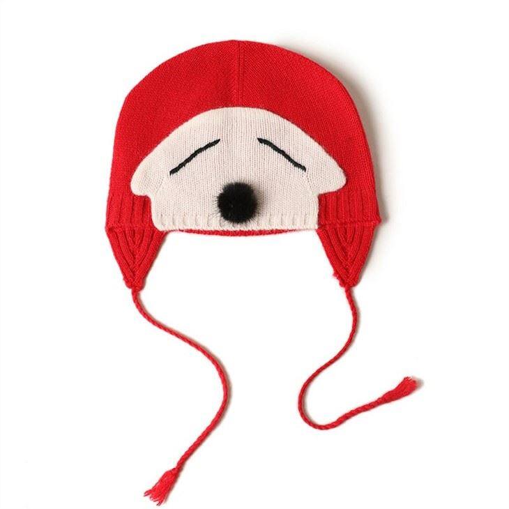 Cashmere Cute Hat And Glove Set