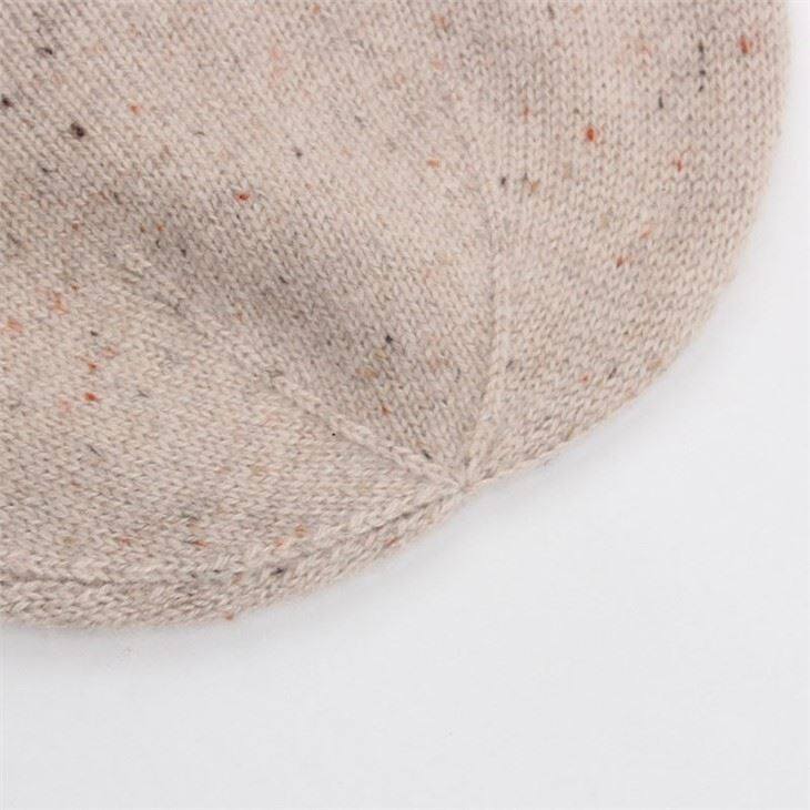 Cashmere Knitted Kids Hat And Scarf Set