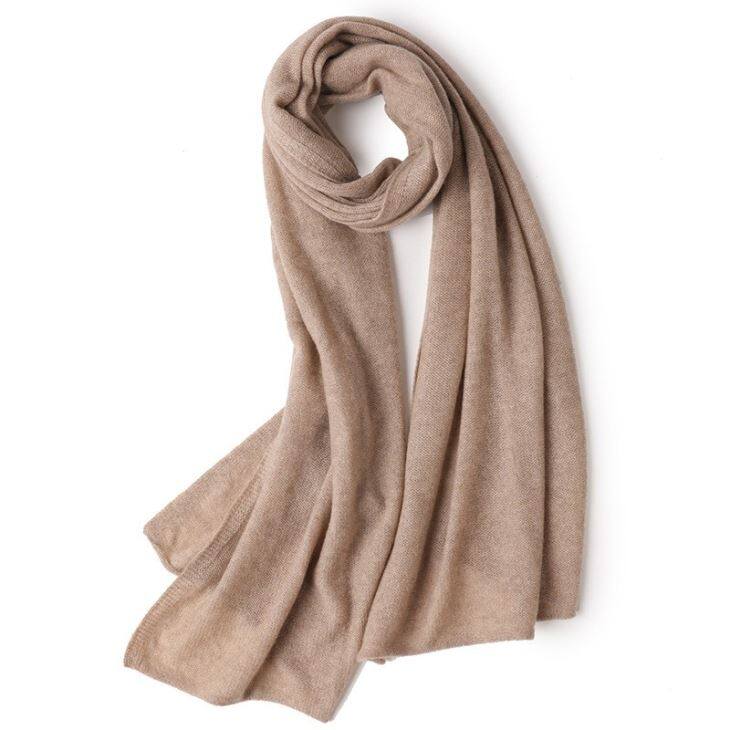 cashmere knitted scarf (3)