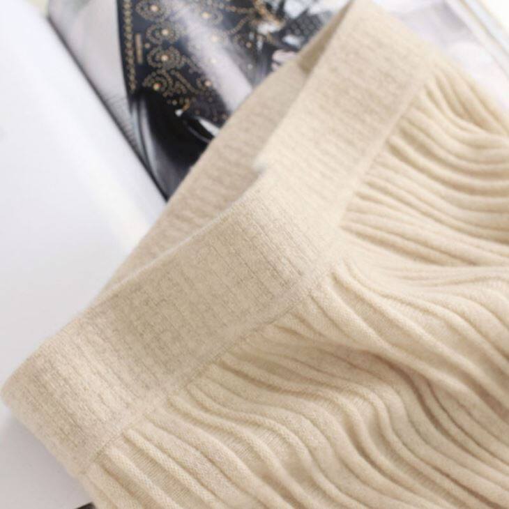 Cashmere Long Pleated Dress