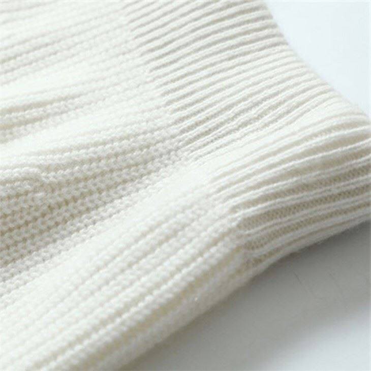 Cashmere Rib Knitted Long Dress