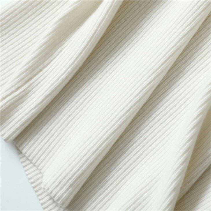 Cashmere Rib Knitted Long Dress