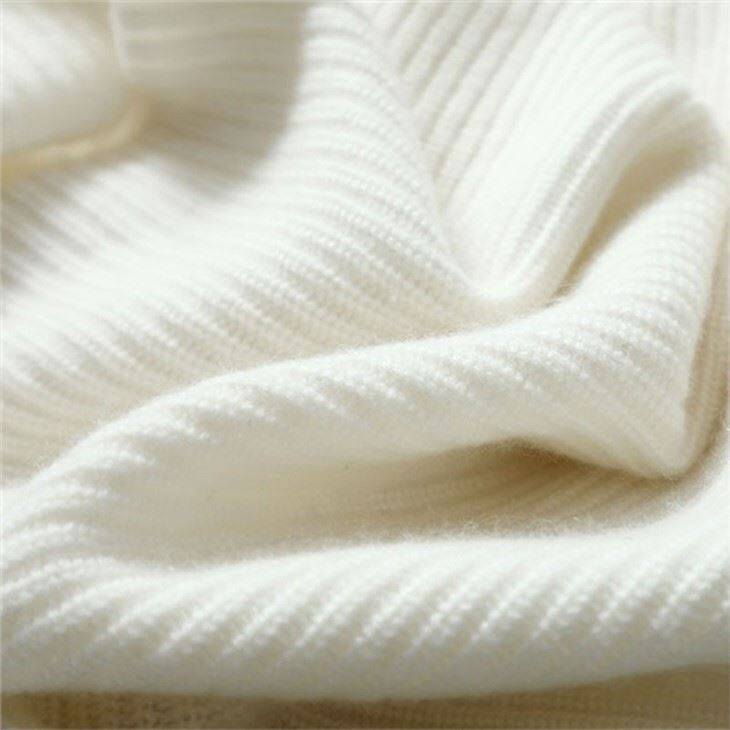 Cashmere Rib Knitted Long Dress