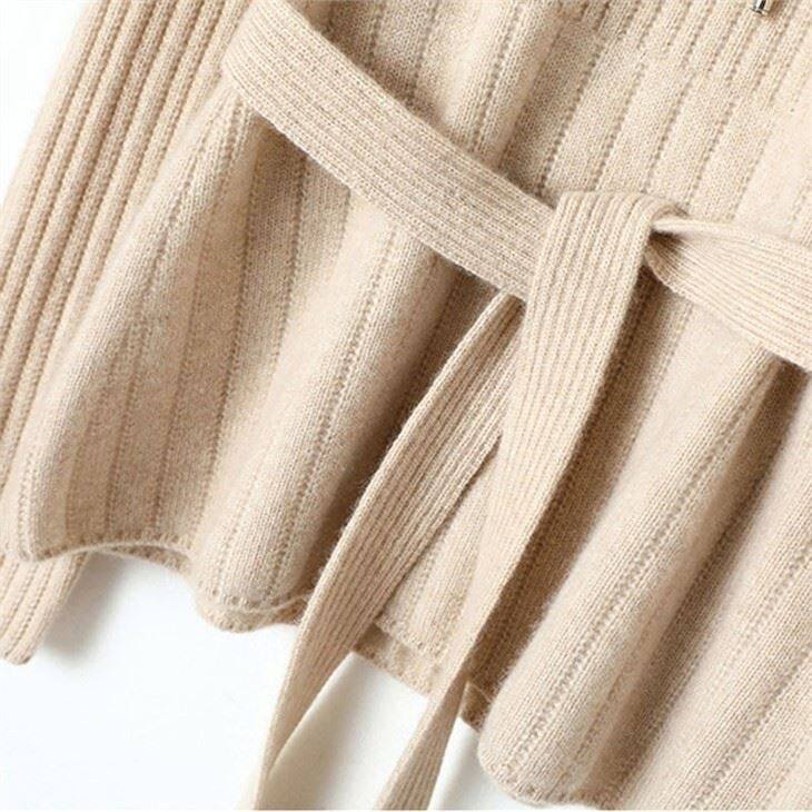 Cashmere Sweater And Pants Set