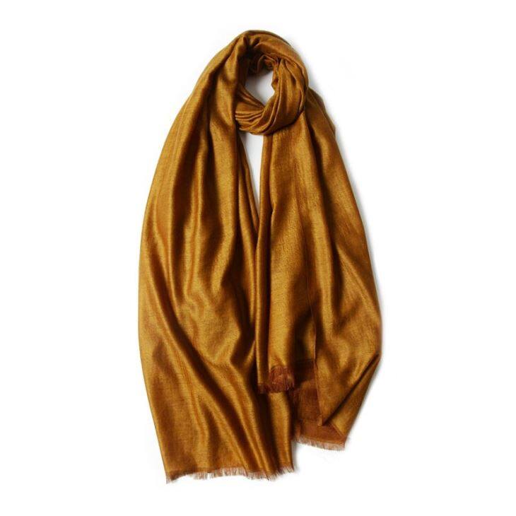 Cashmere Worsted Double Side Scarf