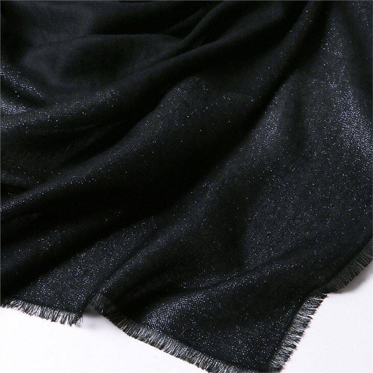 Check Plaid Tartan Square Worsted Cashmere Scarf