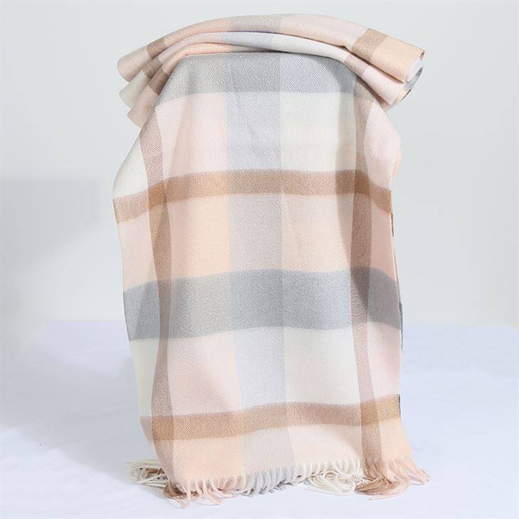 Wrap tartan Cashmere